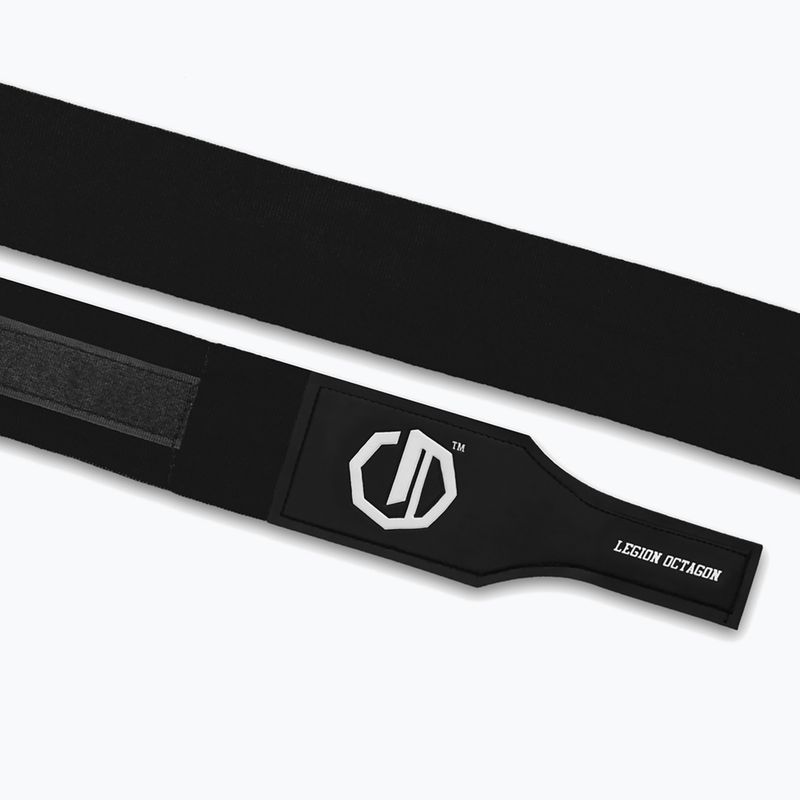 Boxing wraps Octagon Legion Supreme 300 cm black/white 3