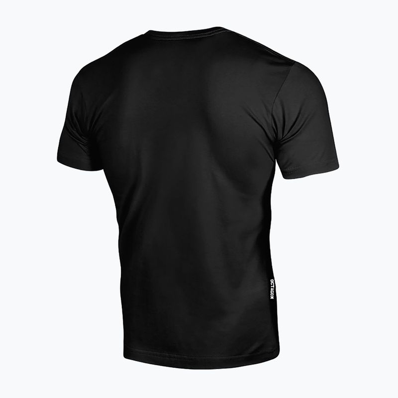 Men's T-shirt Octagon Small Logo black/orange 2