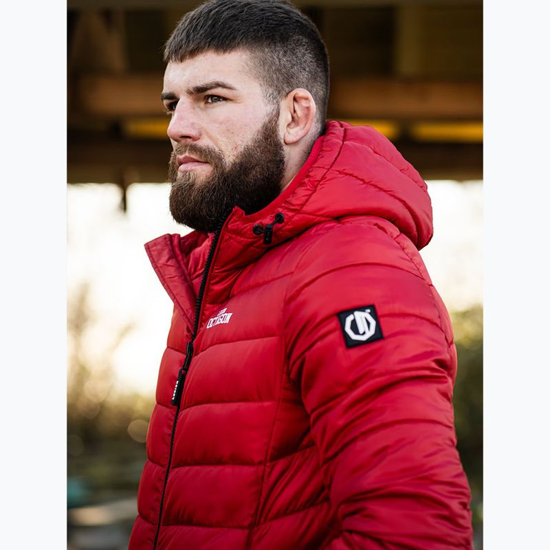 Men's winter jacket Octagon Legion Florida red 4