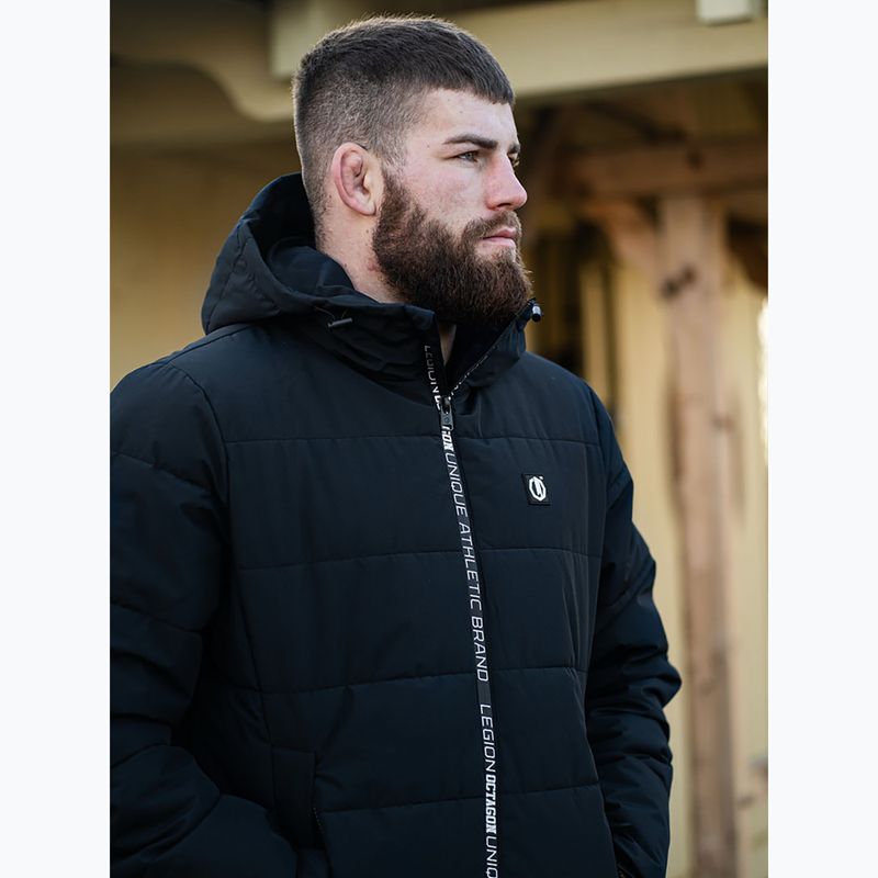 Men's winter jacket Octagon Legion Panama black 5