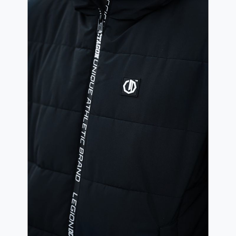 Men's winter jacket Octagon Legion Panama black 8