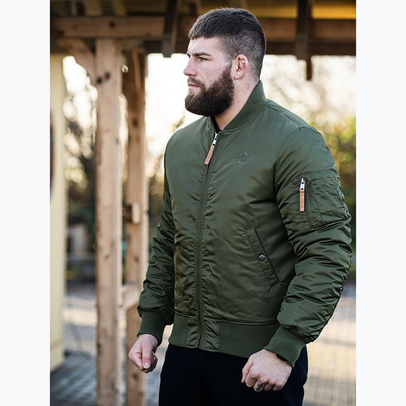 Men's winter jacket Octagon Legion Force army green 5