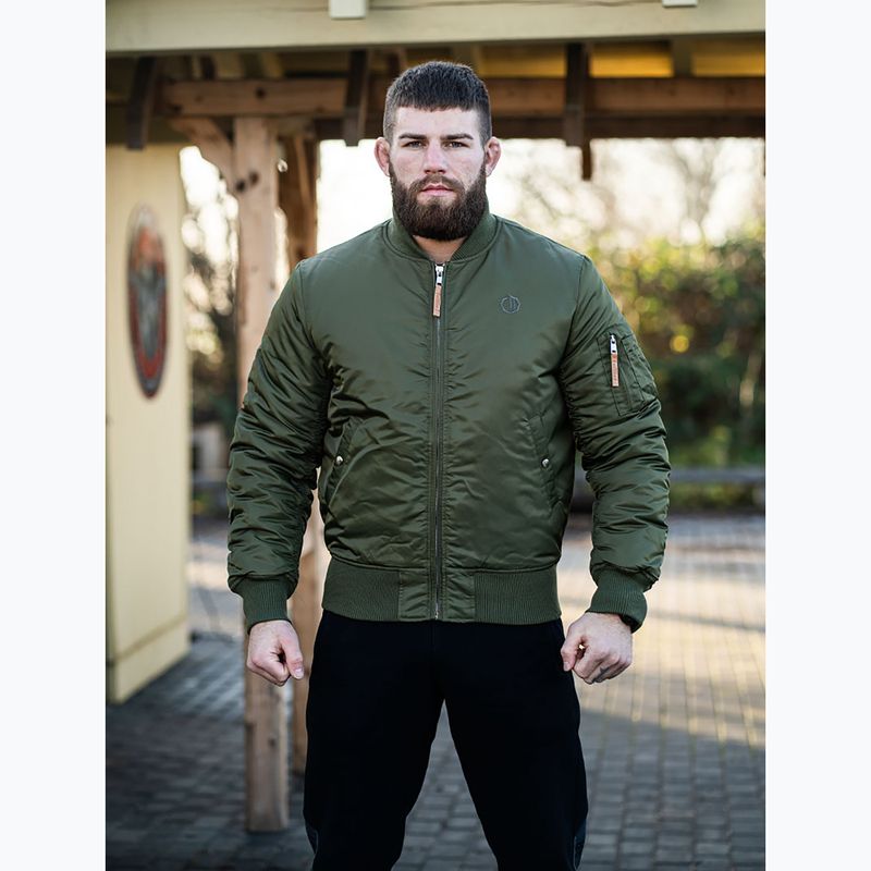 Men's winter jacket Octagon Legion Force army green 6