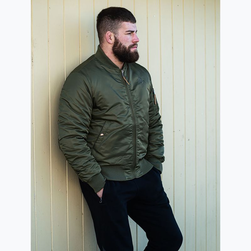 Men's winter jacket Octagon Legion Force army green 8