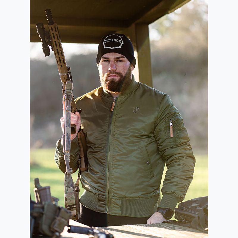 Men's winter jacket Octagon Legion Force army green 9
