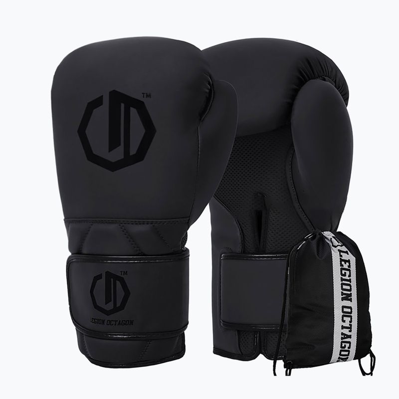 Boxing gloves Octagon Legion Enforcer + bag black