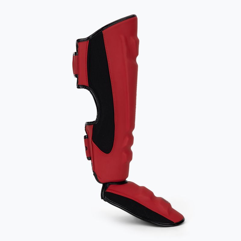 Foot and shin guards Octagon Legion Enforcer dark red 2