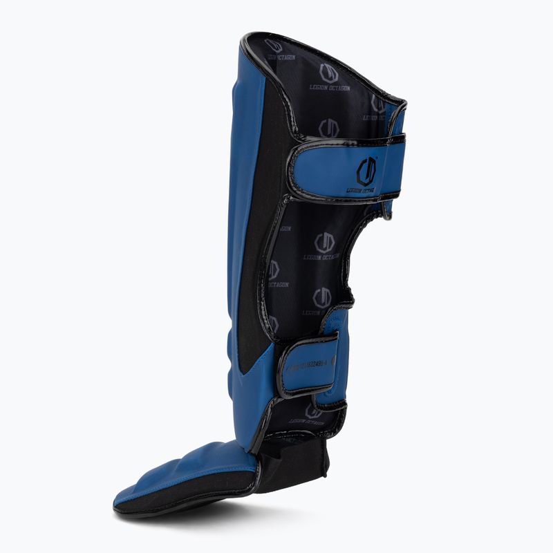 Foot and shin guards Octagon Legion Enforcer dark blue 3