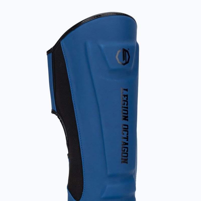 Foot and shin guards Octagon Legion Enforcer dark blue 6