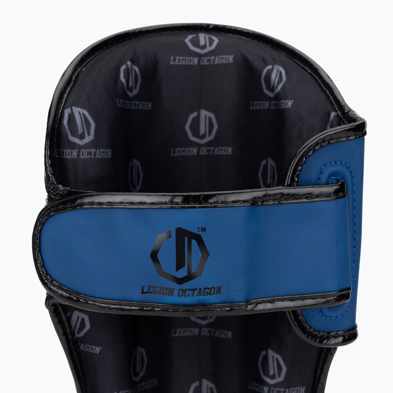 Foot and shin guards Octagon Legion Enforcer dark blue 7