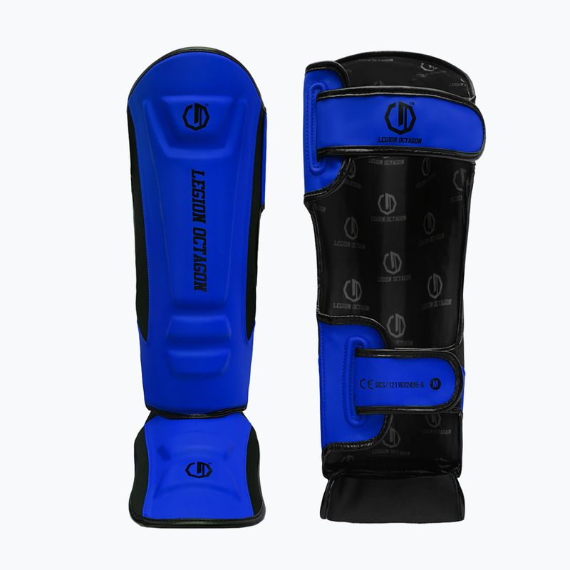 Foot and shin guards Octagon Legion Enforcer dark blue 2