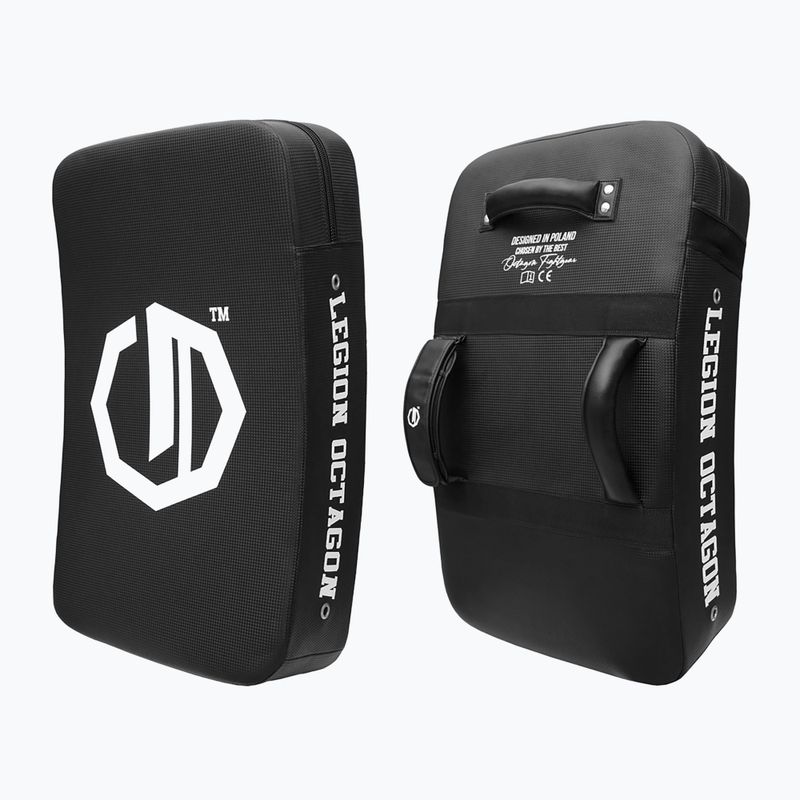 Training pad Octagon Legion Logo Kevlar black 3