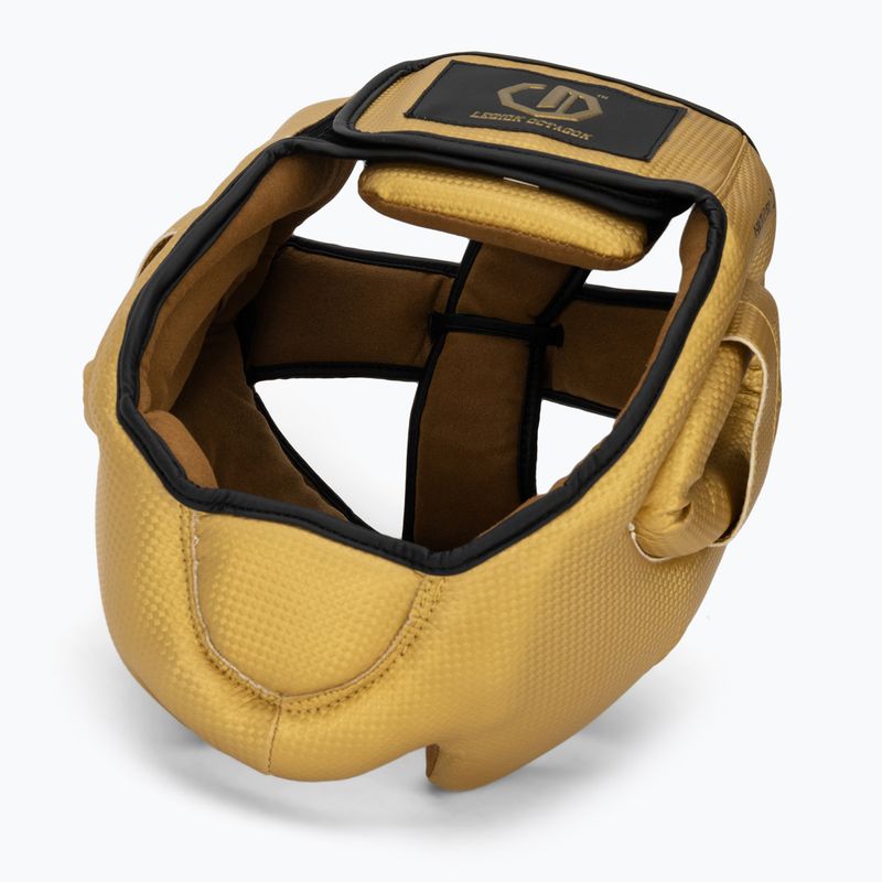 Boxing helmet Octagon Legion Kevlar gold 6