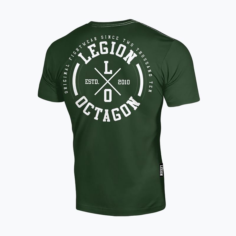 Men's T-shirt Octagon Legion LO bottle green 2