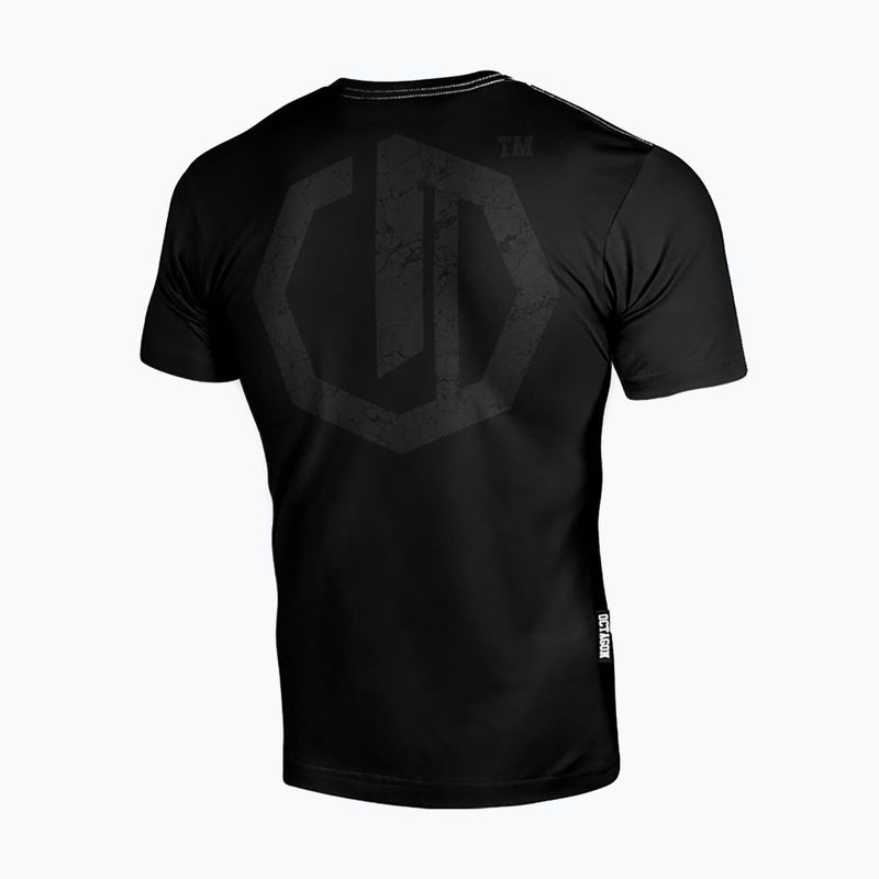 Men's T-shirt Octagon Legion Big Logo black/black 2