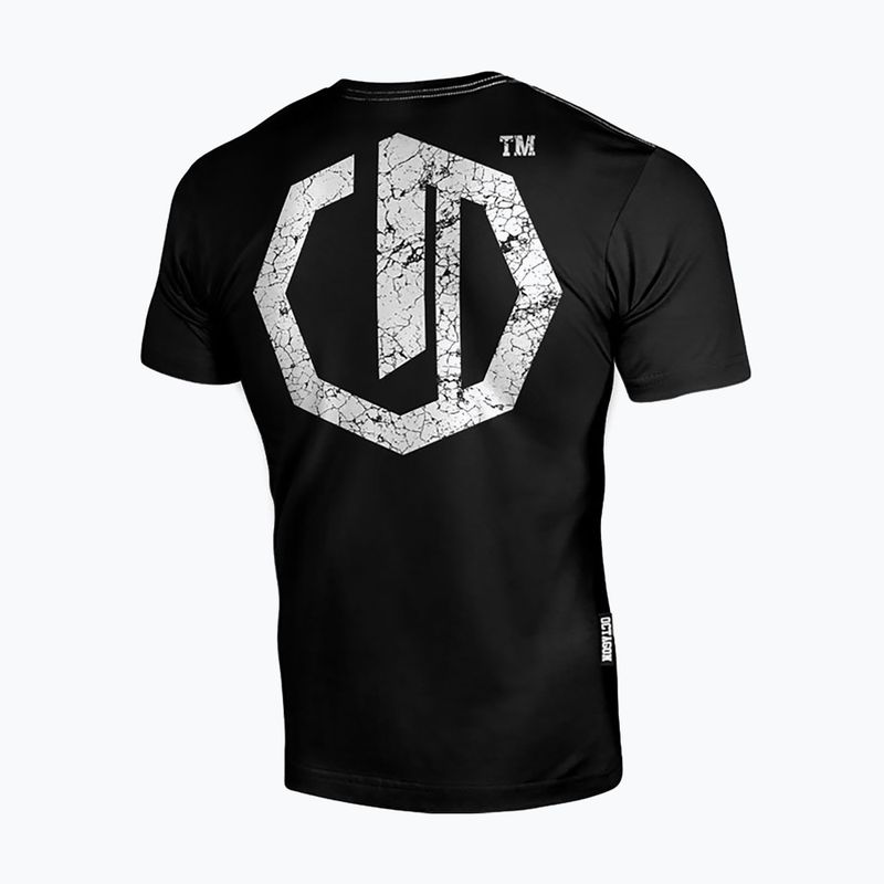 Men's T-shirt Octagon Legion Big Logo black/white 2