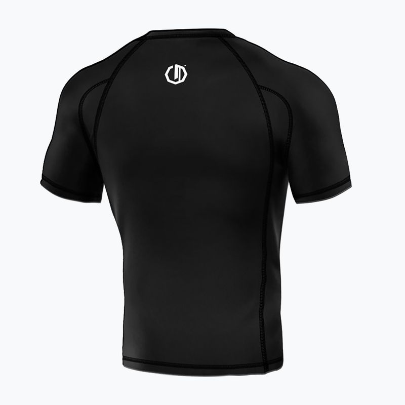 Men's rashguard Octagon Legion Premium black/white 2