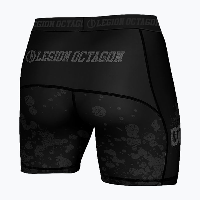 Men's training shorts Octagon Legion Grunge black/grey 2