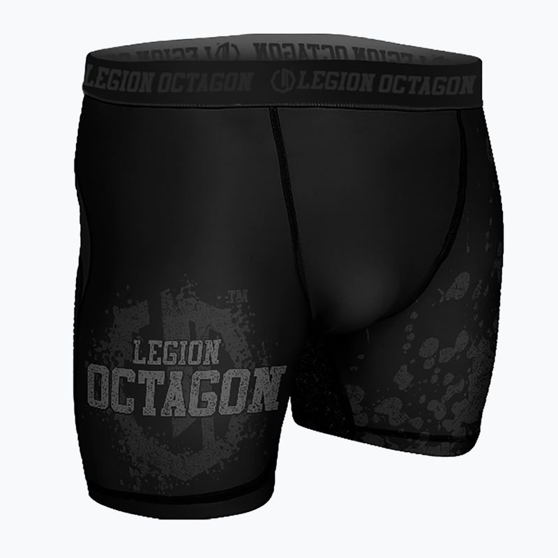 Men's training shorts Octagon Legion Grunge black/grey 3
