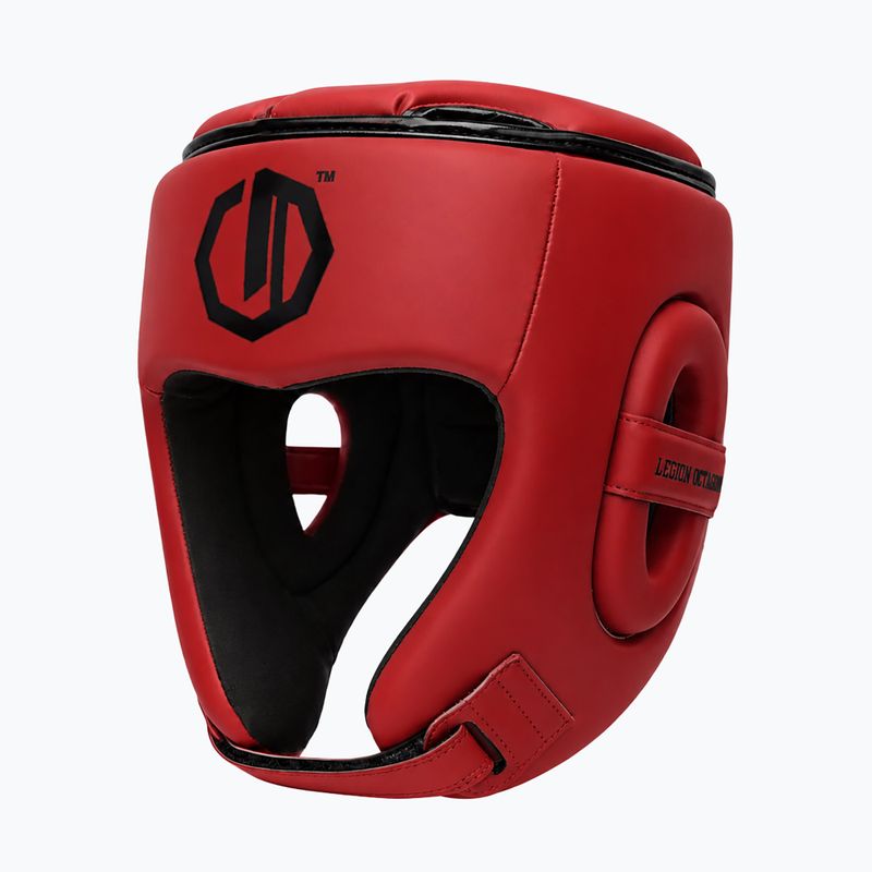Boxing helmet Octagon Legion Enforcer red 3