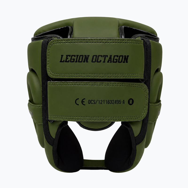 Boxing helmet Octagon Legion Enforcer dark green 2