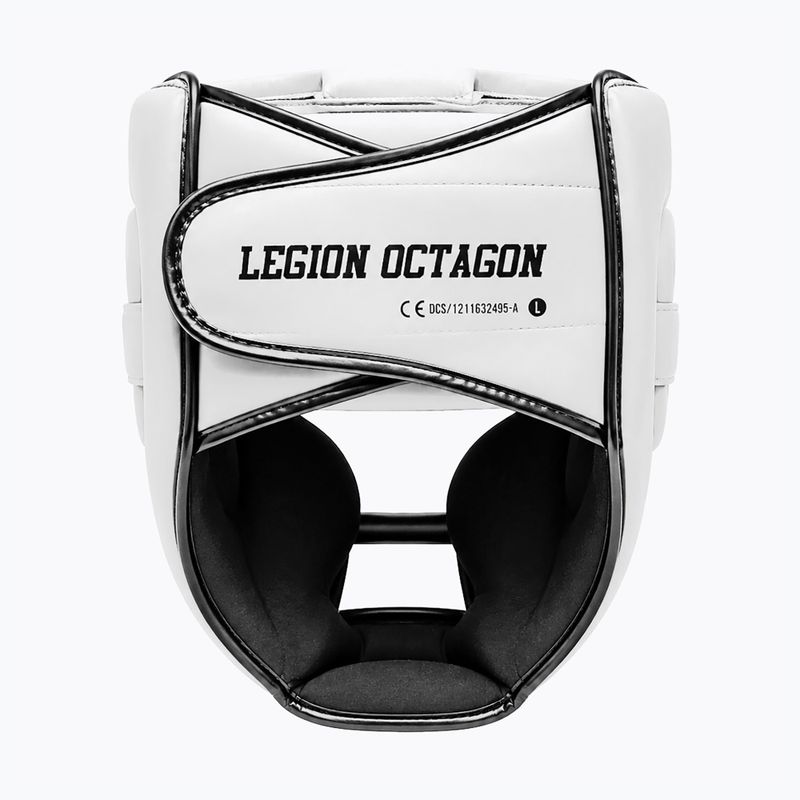 Boxing helmet Octagon Legion Guardox 2w1 white 3