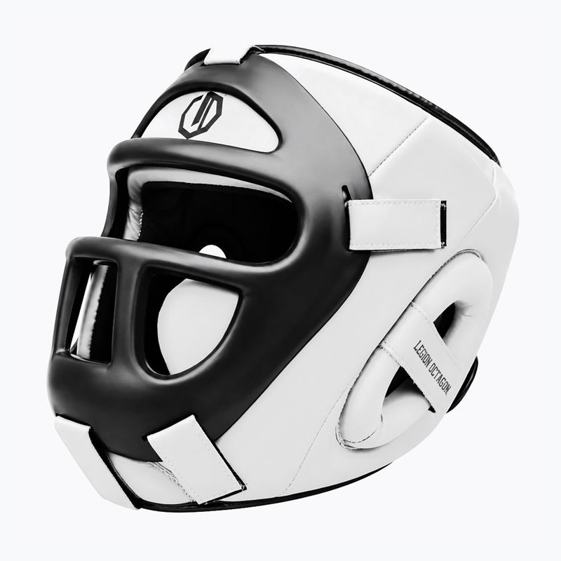 Boxing helmet Octagon Legion Guardox 2w1 white 4