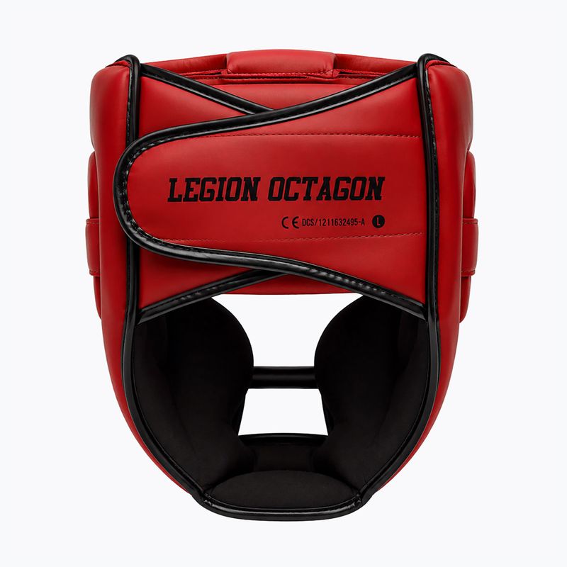 Boxing helmet Octagon Legion Guardox 2w1 red 3