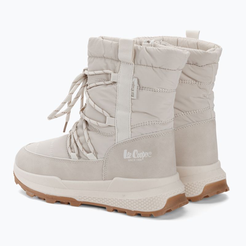 Lee Cooper women's snow boots LCJ-23-44-1989 white 3
