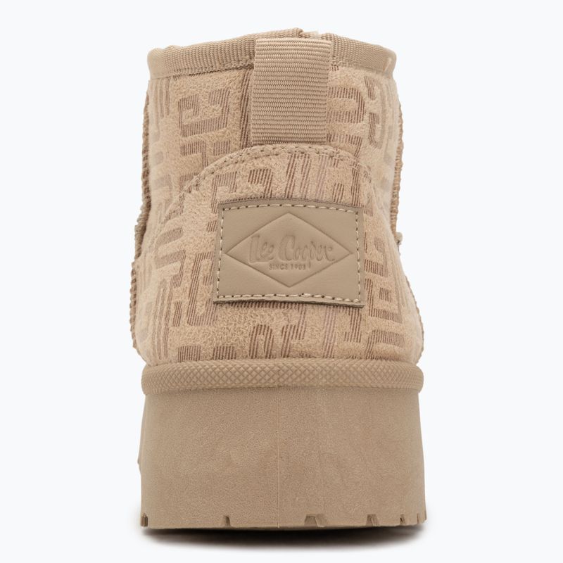 Women's snow boots Lee Cooper LCJ-25-32-3651L beige 6