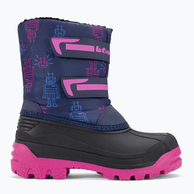 Lee Cooper children's snow boots LCJ-23-44-2007 navy/fuchsia 2