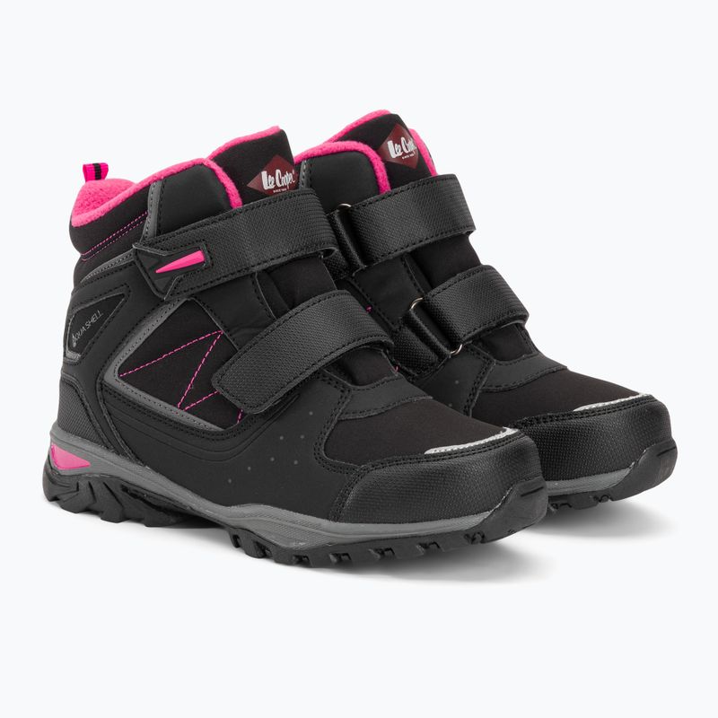 Lee Cooper children's snow boots LCJ-23-01-2061 black/fuchsia 4