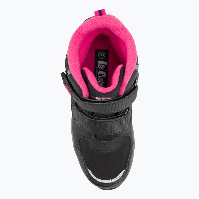Lee Cooper children's snow boots LCJ-23-01-2061 black/fuchsia 6