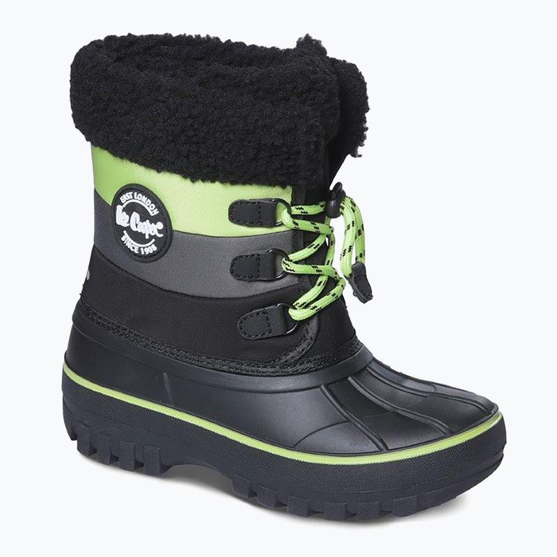 Lee Cooper children's snow boots LCJ-24-44-2856K black / lime