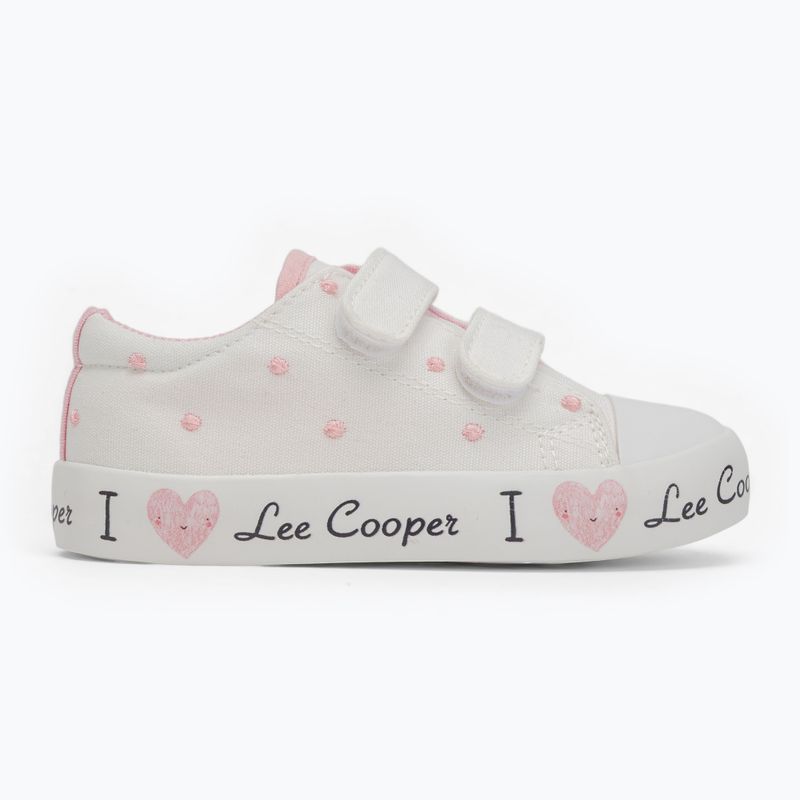 Lee Cooper children's shoes LCW-25-02-3264K white 2