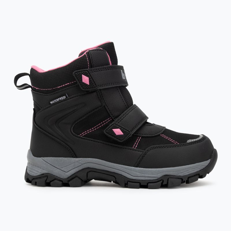 Children's snow boots Lee Cooper LCJ-25-01-3755K black/fuxia 2