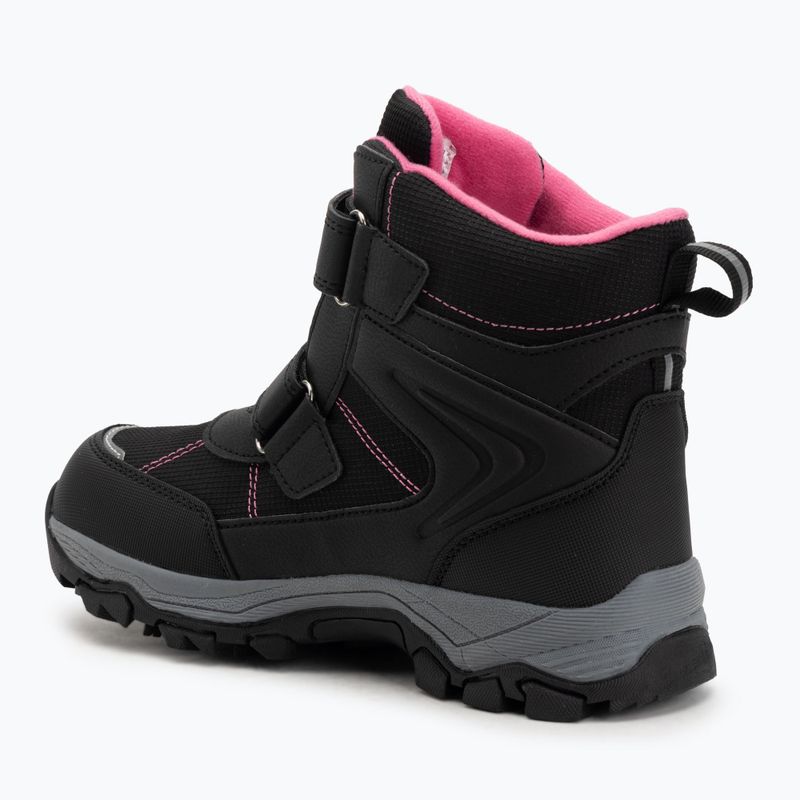 Children's snow boots Lee Cooper LCJ-25-01-3755K black/fuxia 3