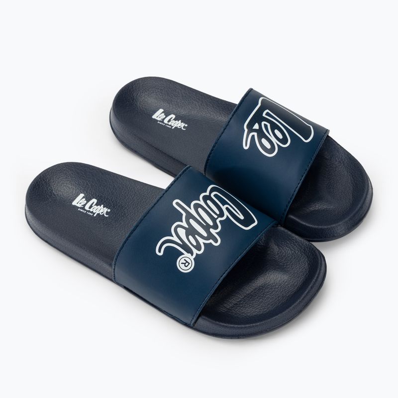 Lee Cooper men's slides LCW-24-42-2480 navy/white 8