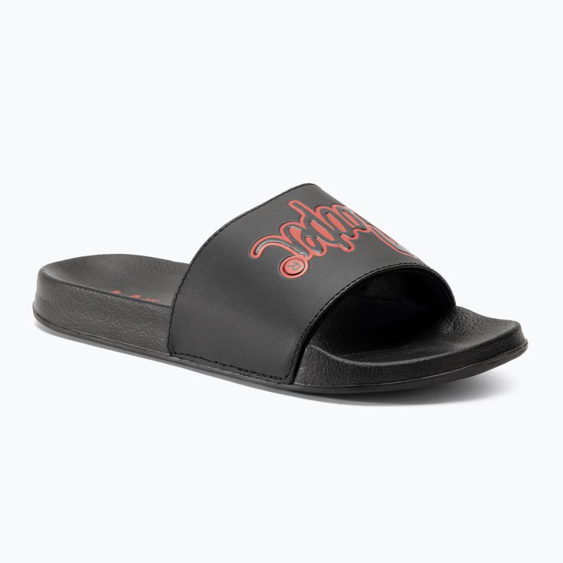 Lee Cooper women's slides LCW-24-42-2483 black/red