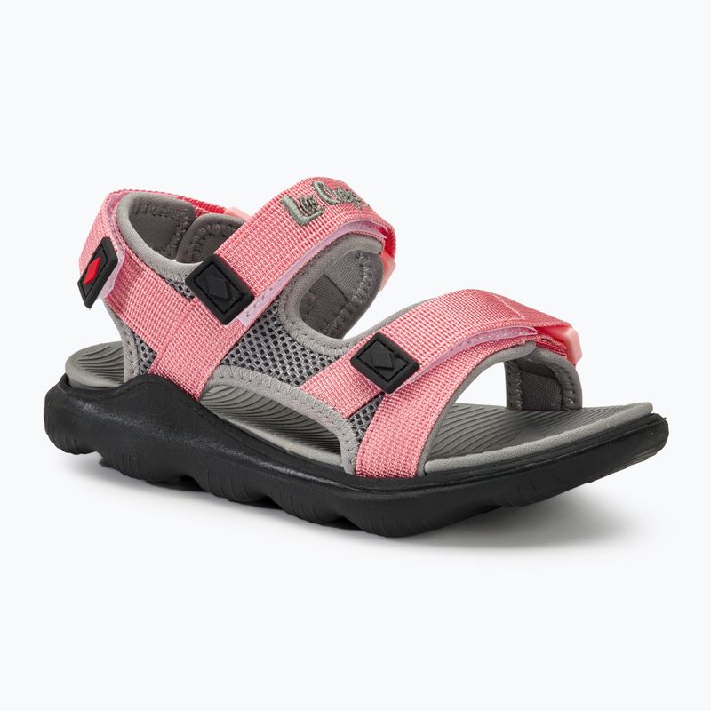 Lee Cooper children's sandals LCW-24-34-2603 grey / pink