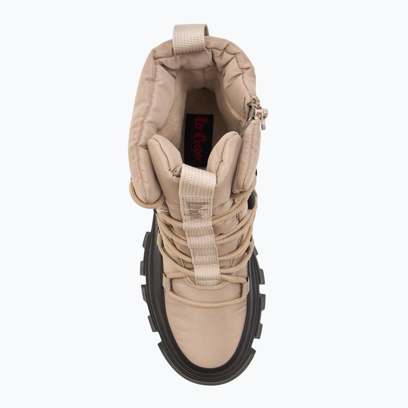 Lee Cooper women's snow boots LCJ-24-47-3143L light brown/black 5