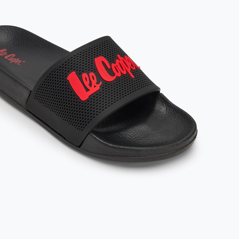 Lee Cooper men's flip-flops LCW-25-07-3526MA black/red 7
