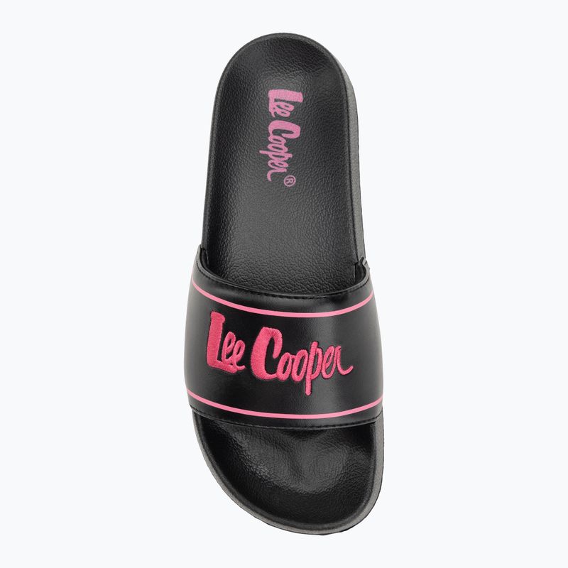 Lee Cooper women's flip-flops LCW-25-42-3530LA black/pink 5