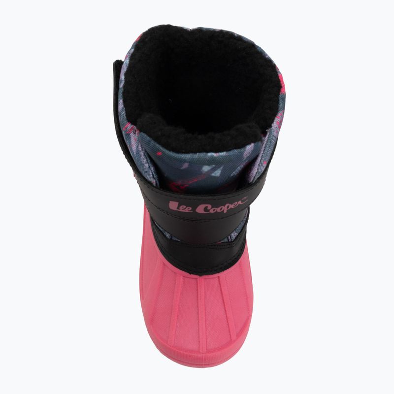 Children's snow boots Lee Cooper LCJ-25-10-3782K fushia 5