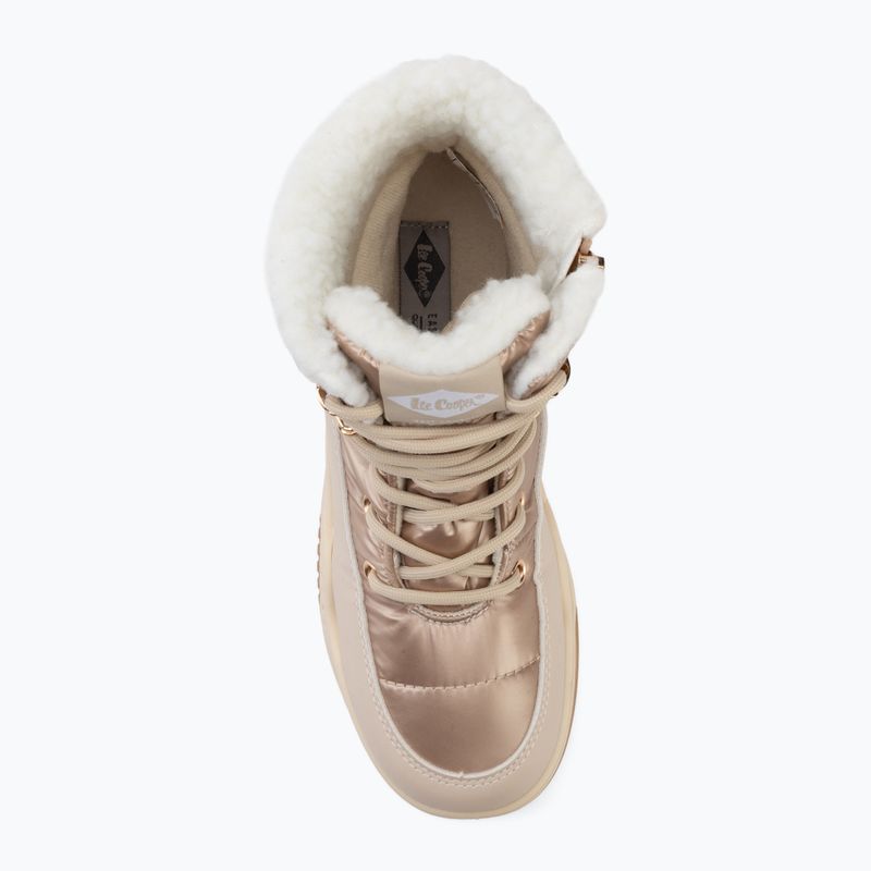 Women's snow boots Lee Cooper LCJ-26-44-4564LA gold 5