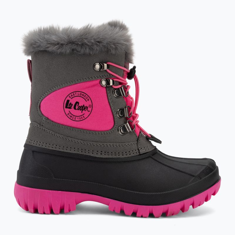 Children's snow boots Lee Cooper LCJ-26-44-4570K fuchsia 2