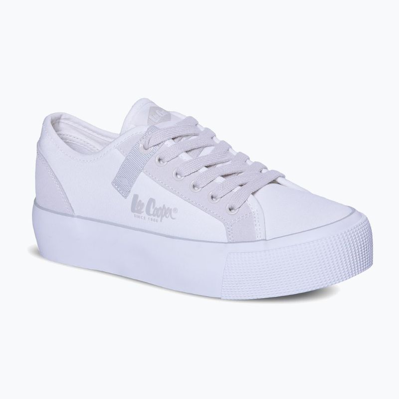 Lee Cooper women's trainers LCW-25-31-3479LA white 8