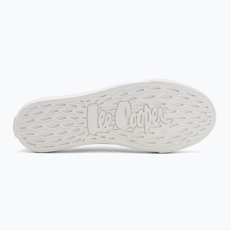 Lee Cooper women's trainers LCW-25-31-3479LA white 4