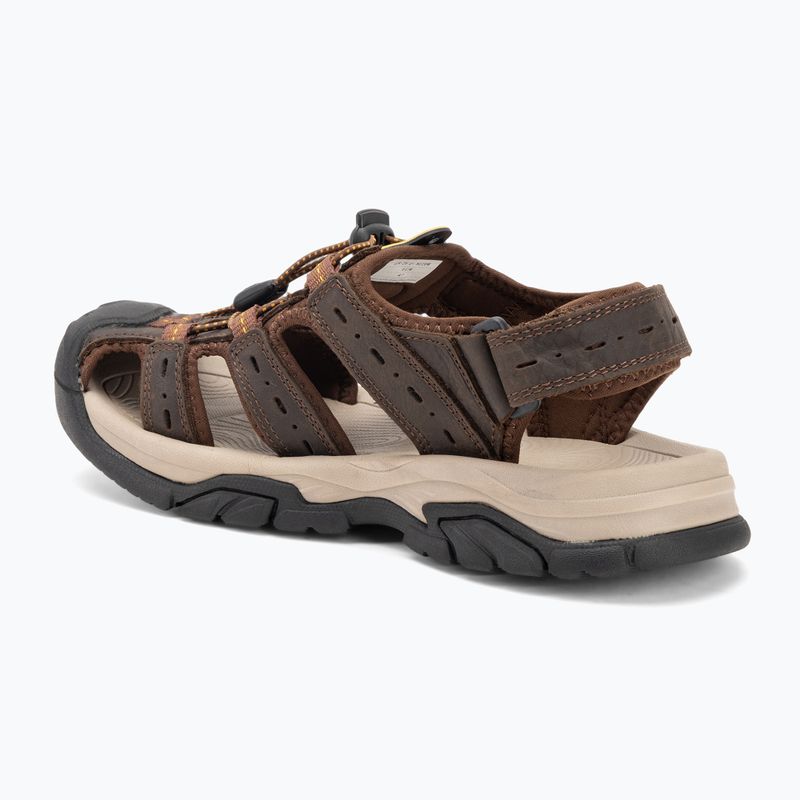 Grisport men's sandals 019028M brown 3