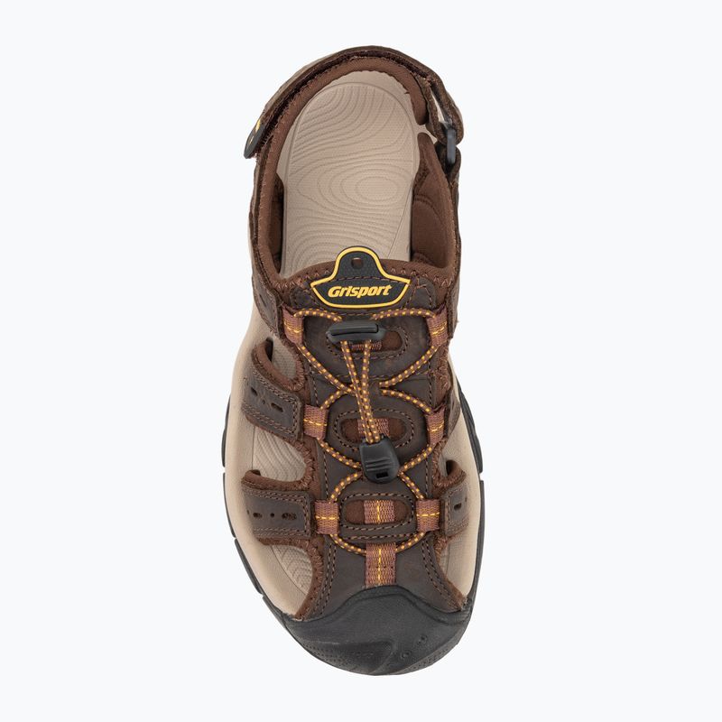 Grisport men's sandals 019028M brown 5